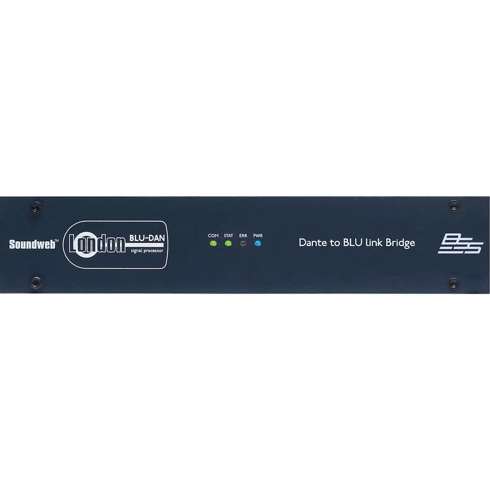 BSS BLU-DAN BLU link to Dante Bridge