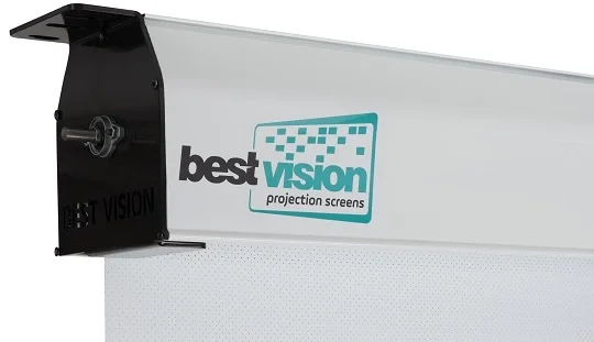 Bestvision Large 600x400, Motorlu Projeksiyon Perdesi (Black Border+Uzaktan Kumanda)