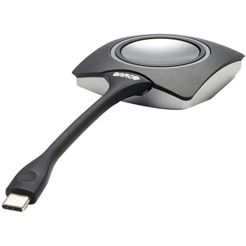 Barco R9861600D01C ClickShare Button Switch USB-C Conferencing Button (Gen 4): Tek Tıkla Kablosuz Toplantı Başlatıcı