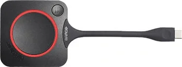Barco R9861600D01C ClickShare Button Switch USB-C Conferencing Button (Gen 4): Tek Tıkla Kablosuz Toplantı Başlatıcı