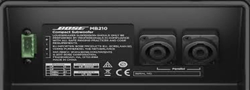 Bose®Mb210 2X10" 1000W Compact Subwoofer