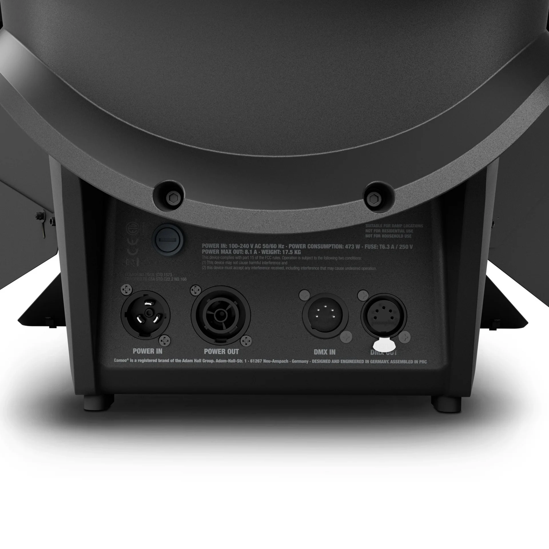 RGBW LED Fresnel Spot 570W, ( CAMEO F4FC )