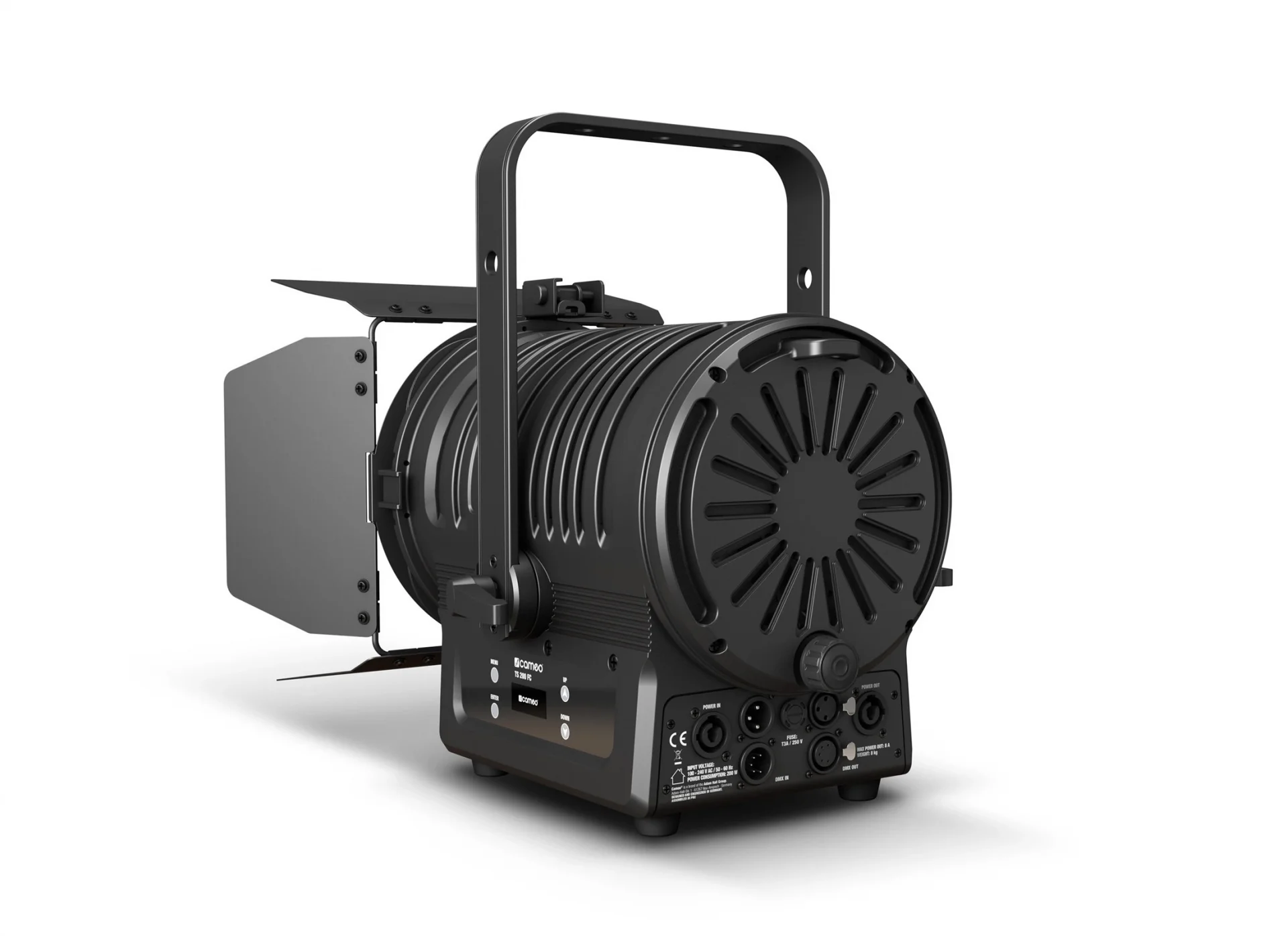 Theatre RGBALC Led Fresnel Spot 200W 6-in-1 LED in, 14°- 50° ( CAMEO TS200FC )