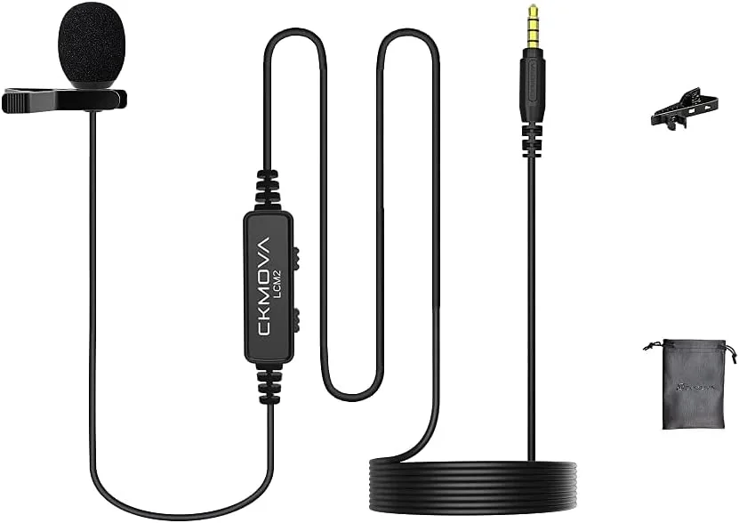 CKMOVA LCM2 Klipsli Yaka Mikrofonu Condanser Omnidirectional