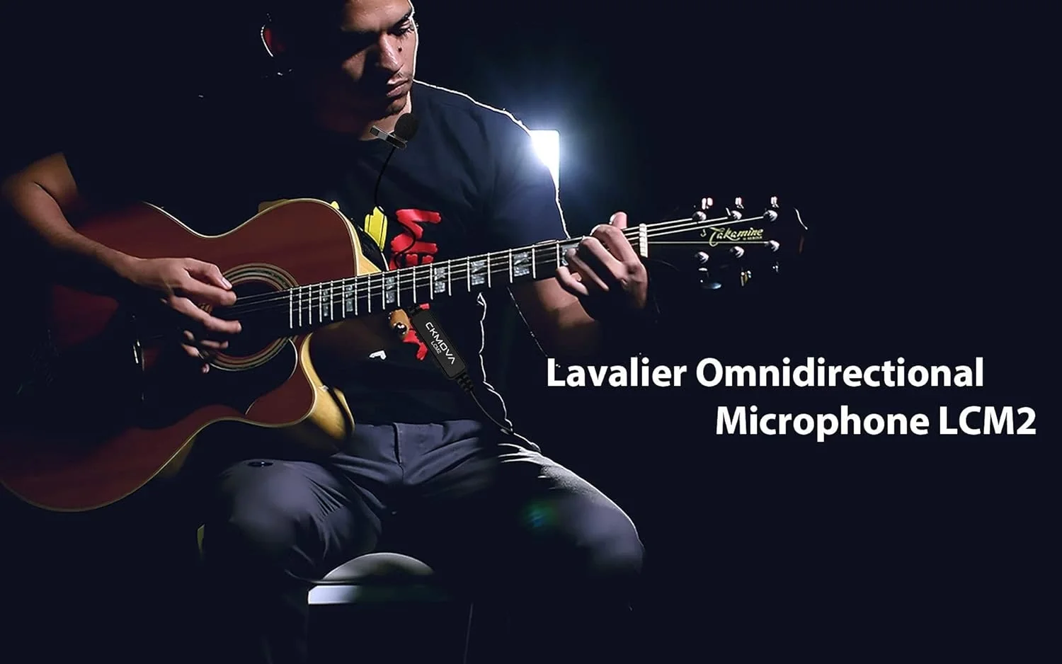 CKMOVA LCM2 Klipsli Yaka Mikrofonu Condanser Omnidirectional