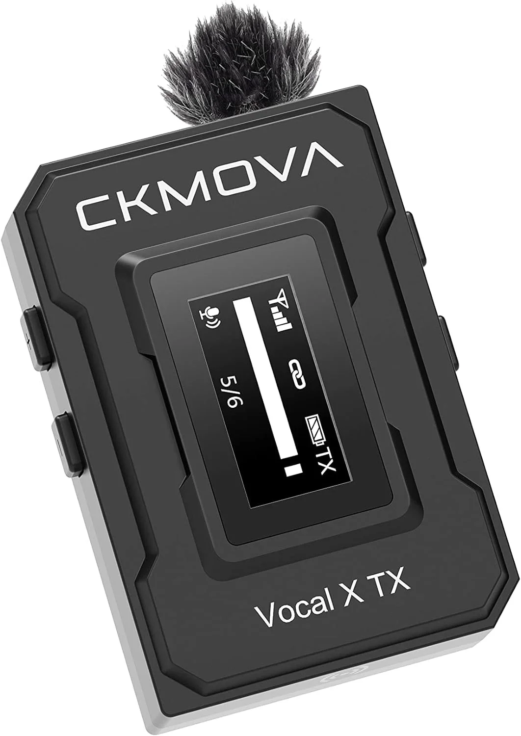 CKMOVA Vocal X V2 Ultra kompakt 2.4 GHz 24-bit Çift Yaka Kablosuz Mikrofon Seti