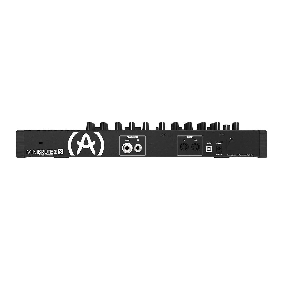 Arturia MiniBrute 2S %100 Analog, semi modular Hybrid Synth, Sequencer