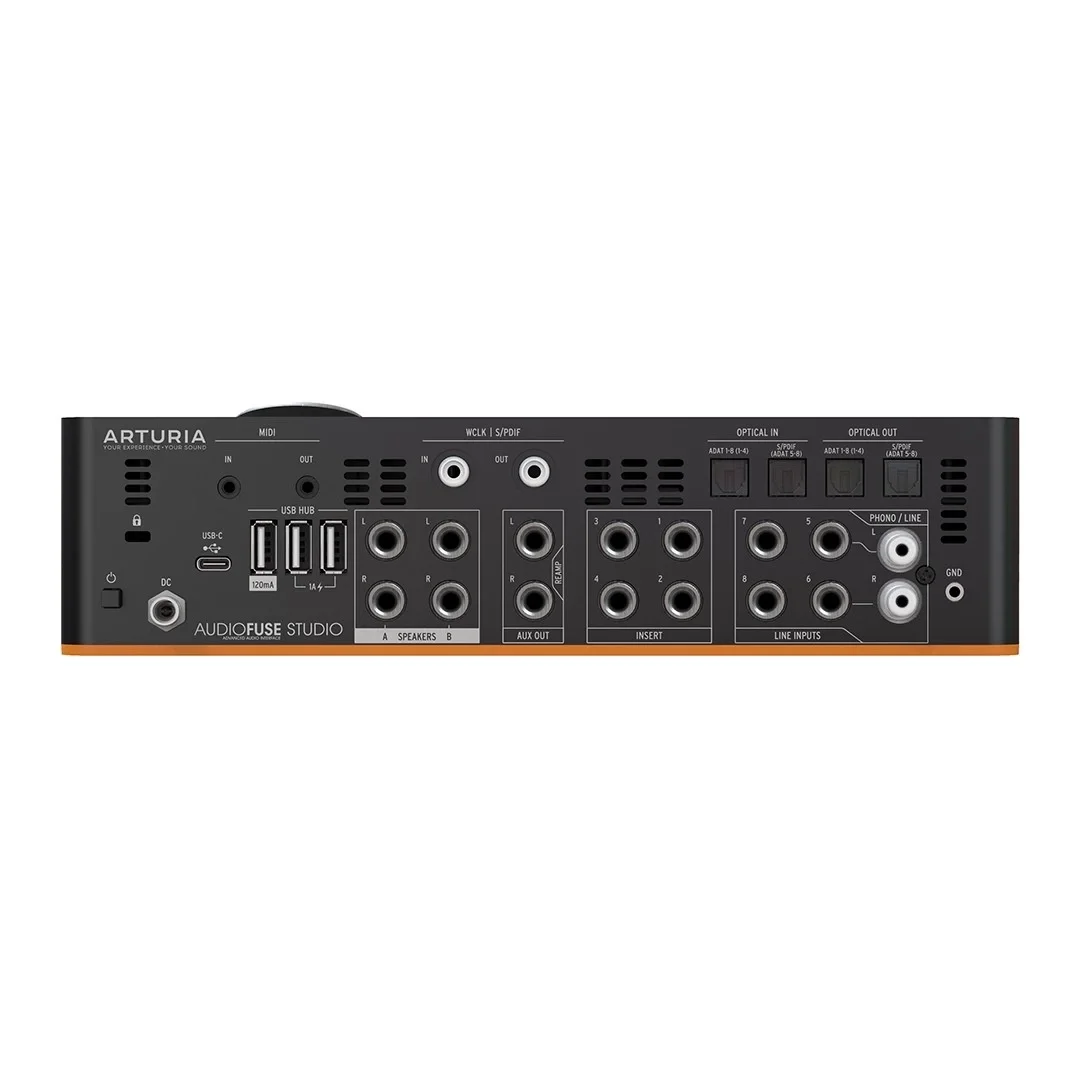 Arturia AudioFuse Studio 4 Mikrofon preamp, ADAT optik giriş/çıkışlı USB-C ses kartı