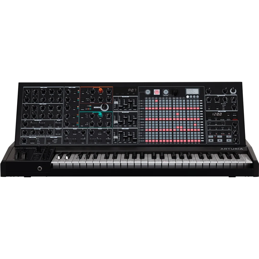Arturia MatrixBrute Noir Edition Gelişmiş 37-tuş Keyboard / Controller / Sequencer Chroma Edition