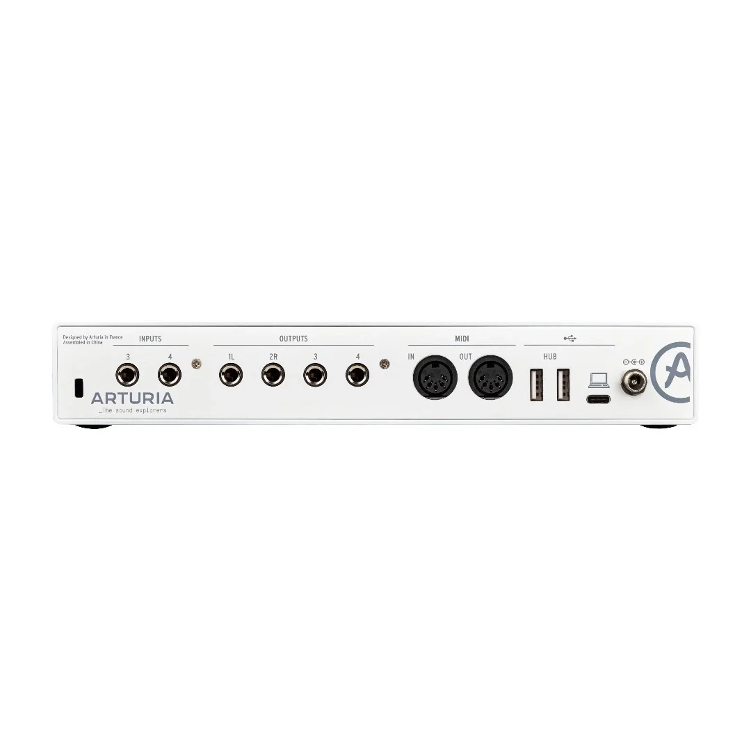 Arturia MiniFuse 2 2-Giriş / 2-Çıkış, 24-bit 192 kHz, MIDI, USB-C taşınabilir ses kartı