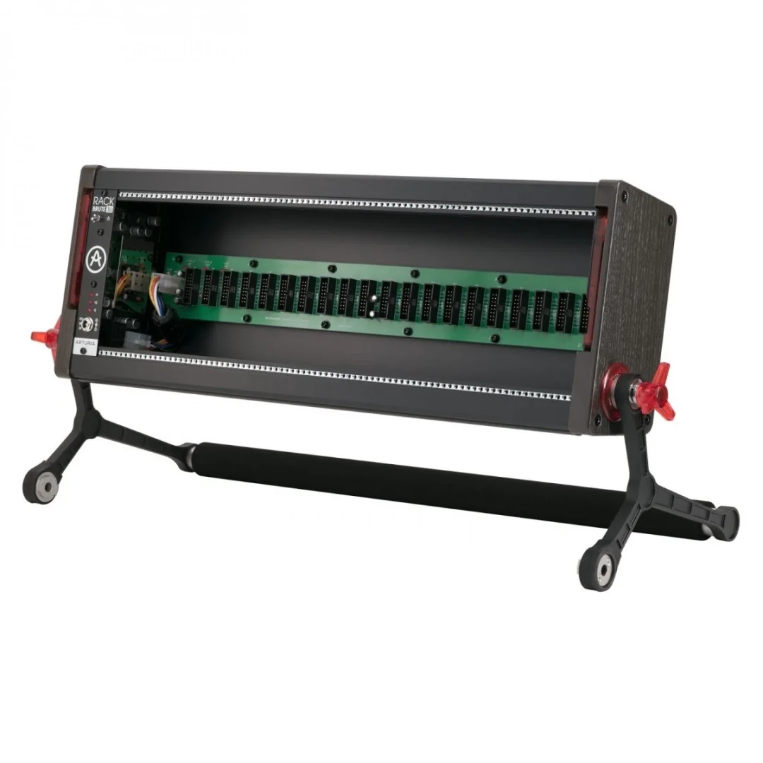 Arturia RackBrute 3U Noir MiniBrute 2 ve 2S için 88HP Limited Edition Eurorack Kasa