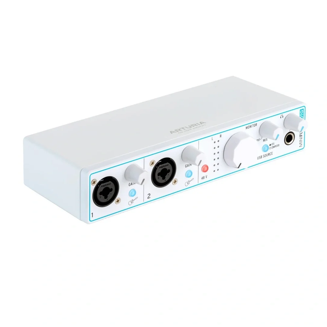 Arturia MiniFuse 2 OTG Çift USB Girişli, Esnek USB ses Kartı