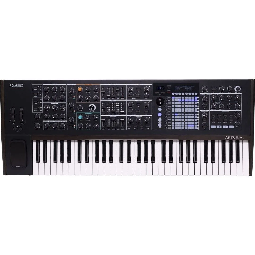 Arturia PolyBrute Noir Edition (Demo Teşhir Ürünü) %100 Analog Modular Synth