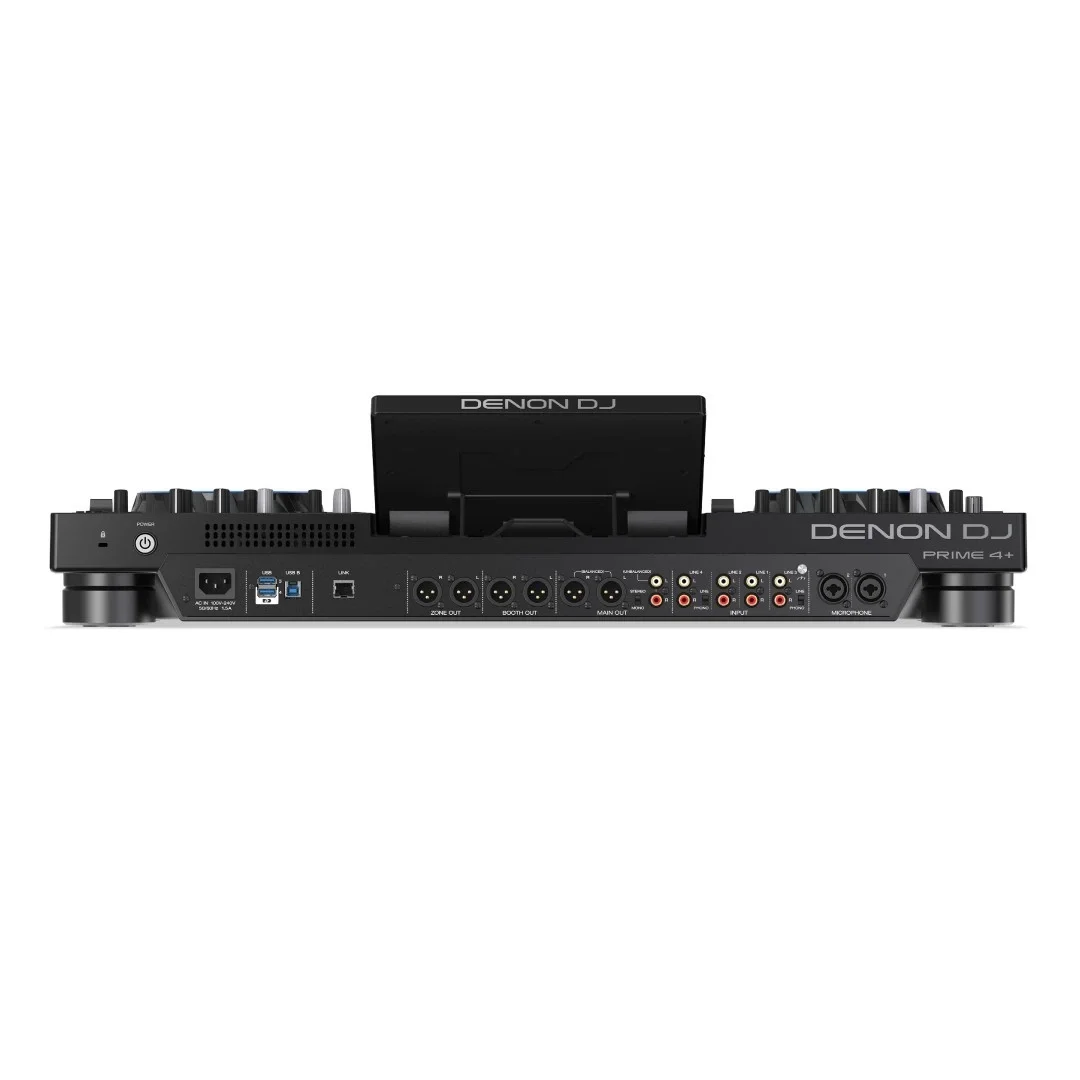 Denon DJ Prime 4+ İkinci Nesil Profesyonel 4-Kanal DJ Controller, Standalone Player, Engine Prime Sistemi