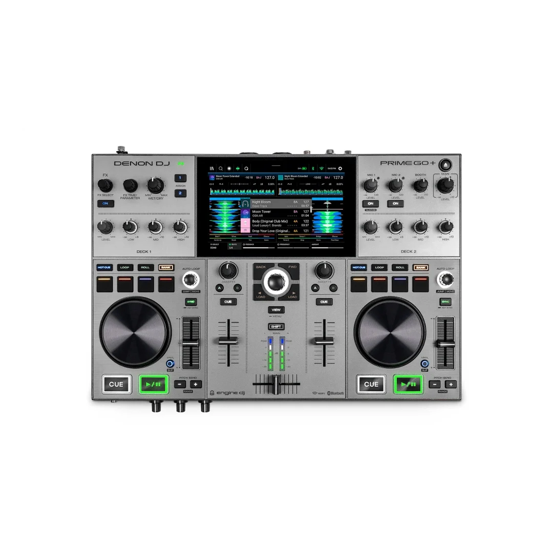 Denon DJ Prime GO+ Taşınabilir, Bataryalı Standalone DJ Kontrolcü / Player