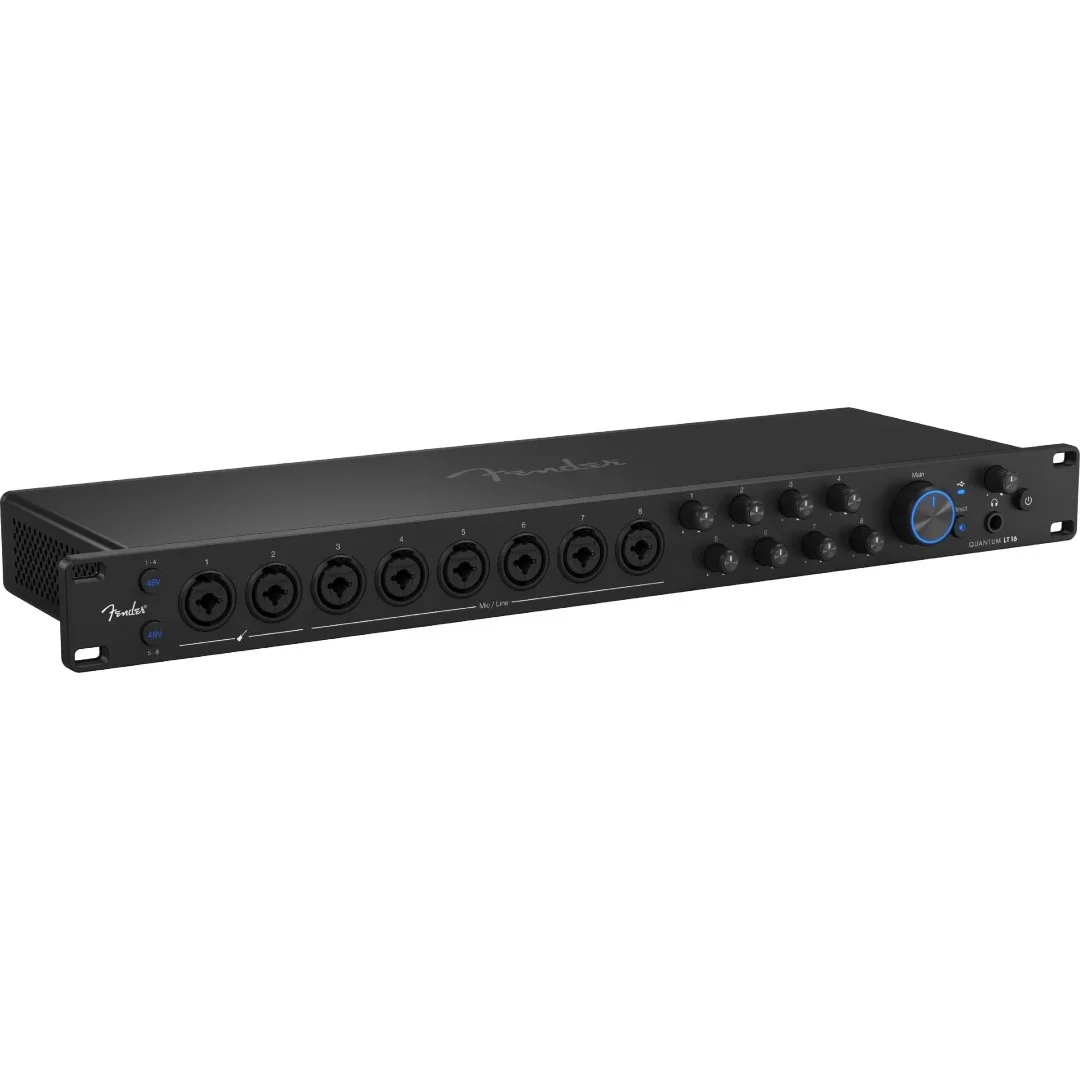 Fender Studio Quantum LT 16 USB-C Ses Kartı - 16x8 giriş-çıkış.