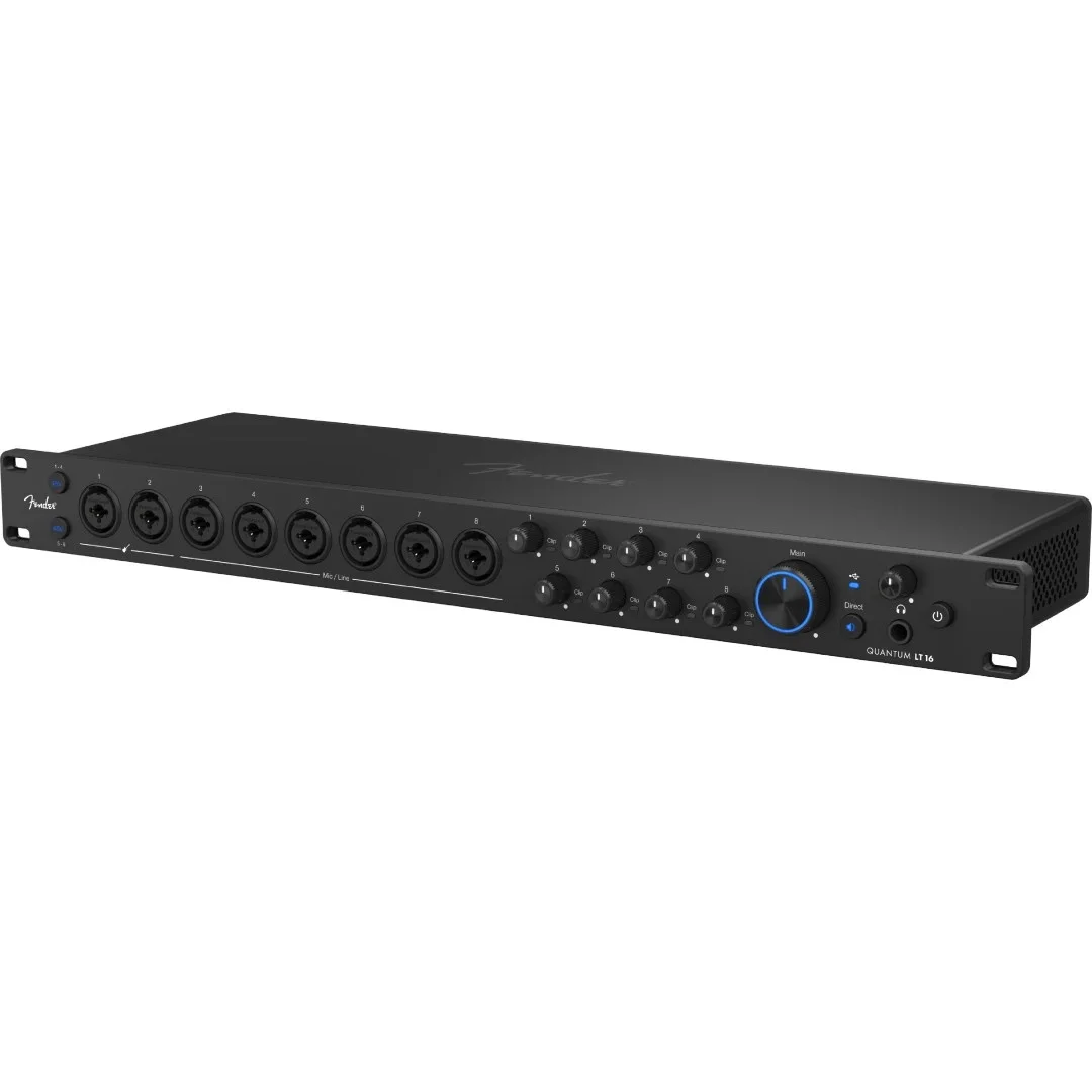 Fender Studio Quantum LT 16 USB-C Ses Kartı - 16x8 giriş-çıkış.