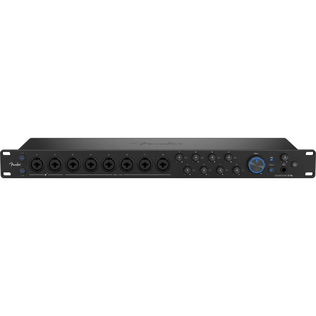 Fender Studio Quantum LT 16 USB-C Ses Kartı - 16x8 giriş-çıkış.
