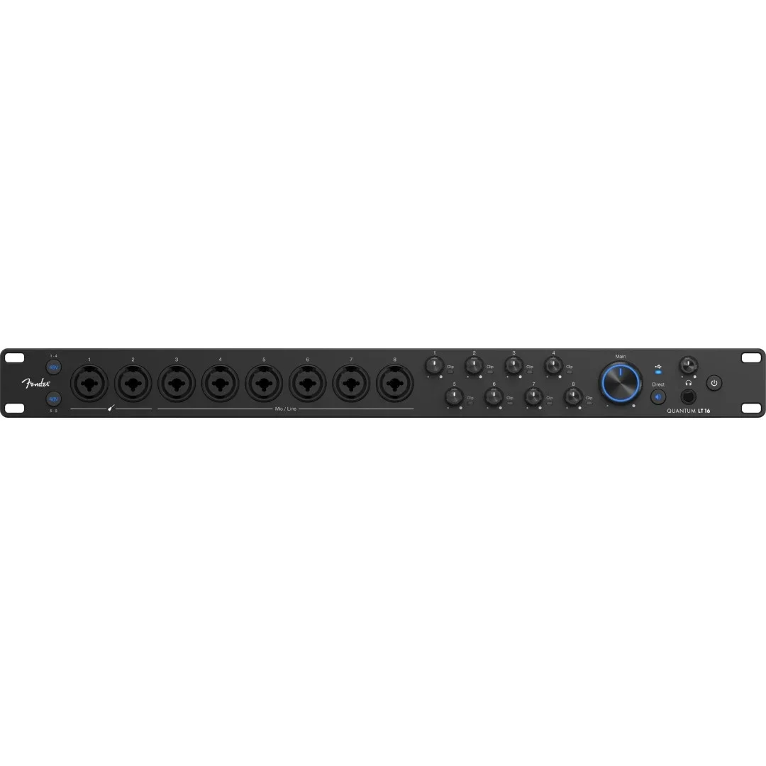 Fender Studio Quantum LT 16 USB-C Ses Kartı - 16x8 giriş-çıkış.