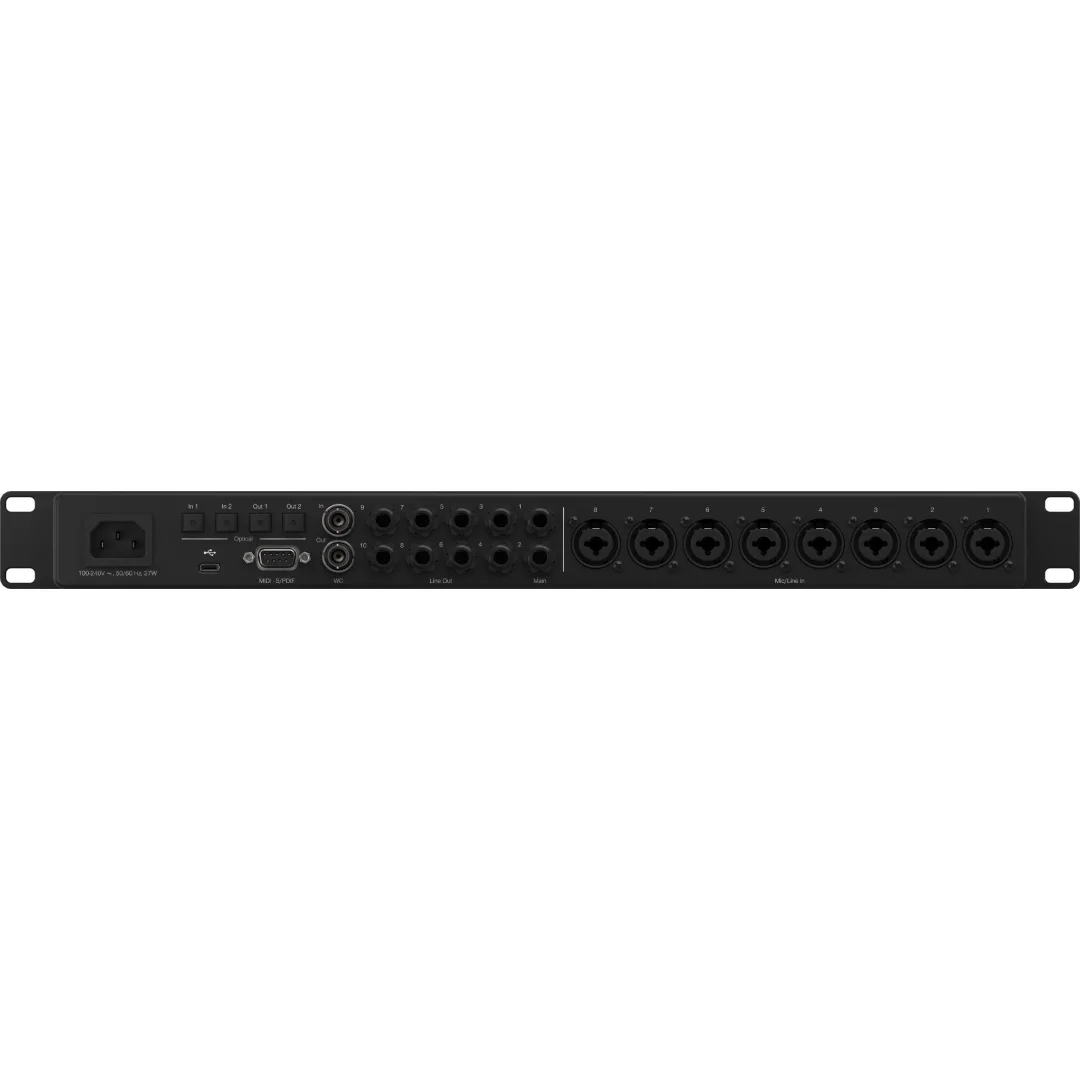 Fender Studio FQuantum HD8 26 x 30, 32-bit / 192 kHz USB-C Ses Kartı