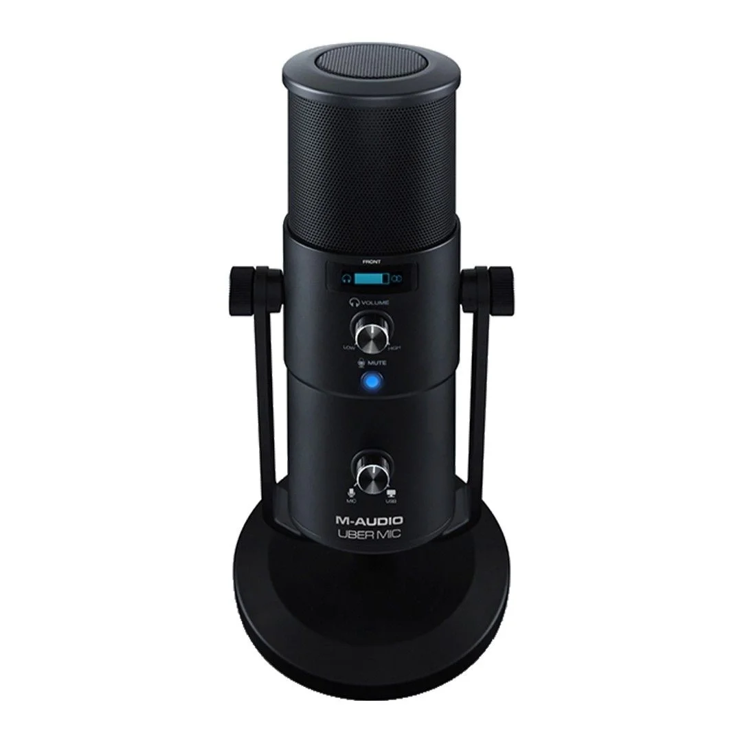 M-Audio Uber Mic 3 kapsüllü profesyonel USB mikrofon
