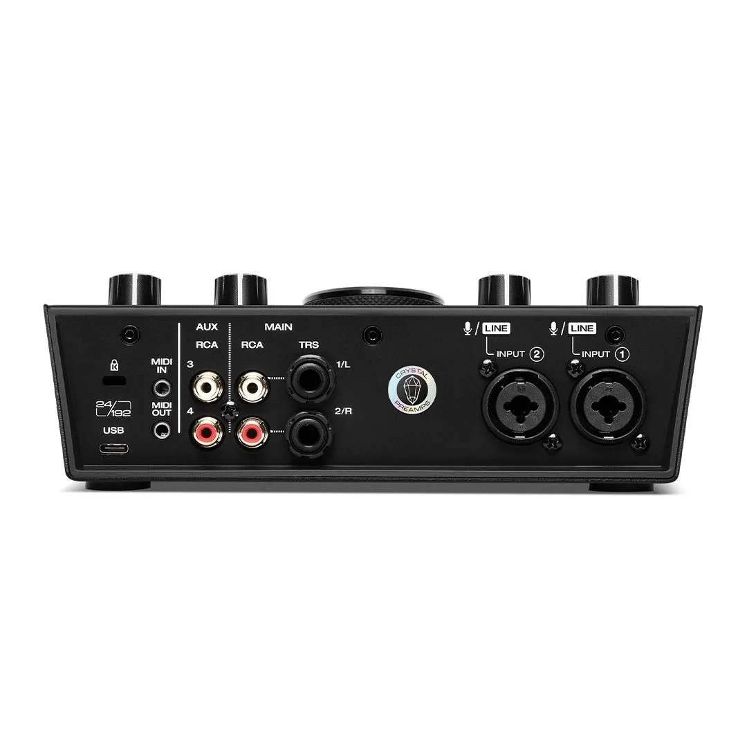 M-Audio AIR 192|8 2-giriş / 4-çıkış / 24-bit/192 kHz / +48 V mikrofon / MIDI/ enstrüman girişli yeni nesil ses kartı