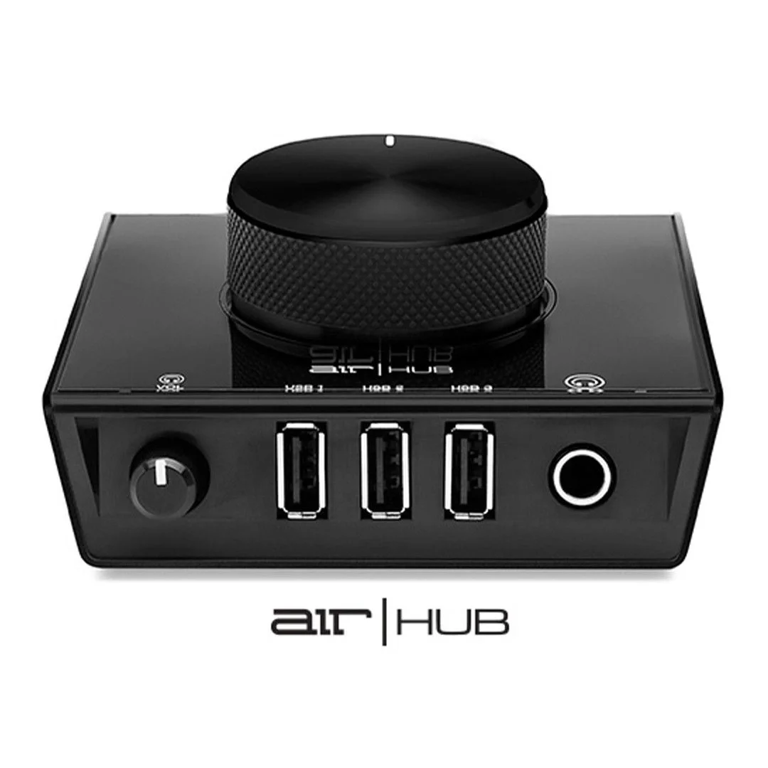 M-Audio AIR|Hub Yüksek Kaliteli DA Dönüştürücülere Sahip Dinleme Çözümü / USB Hub
