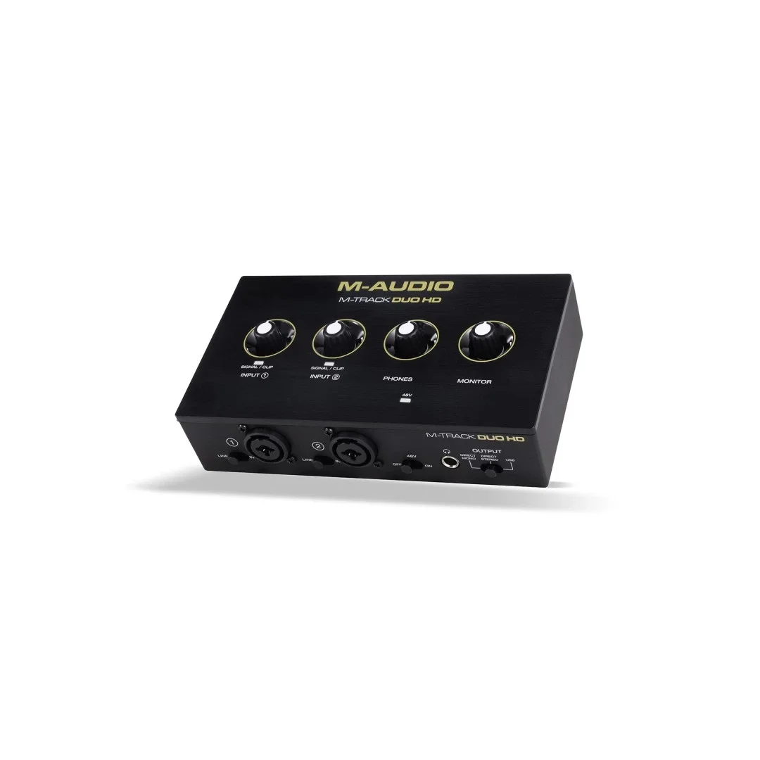 M-Audio M-Track Duo HD Producer Pack Stüdyo kayıt paketi