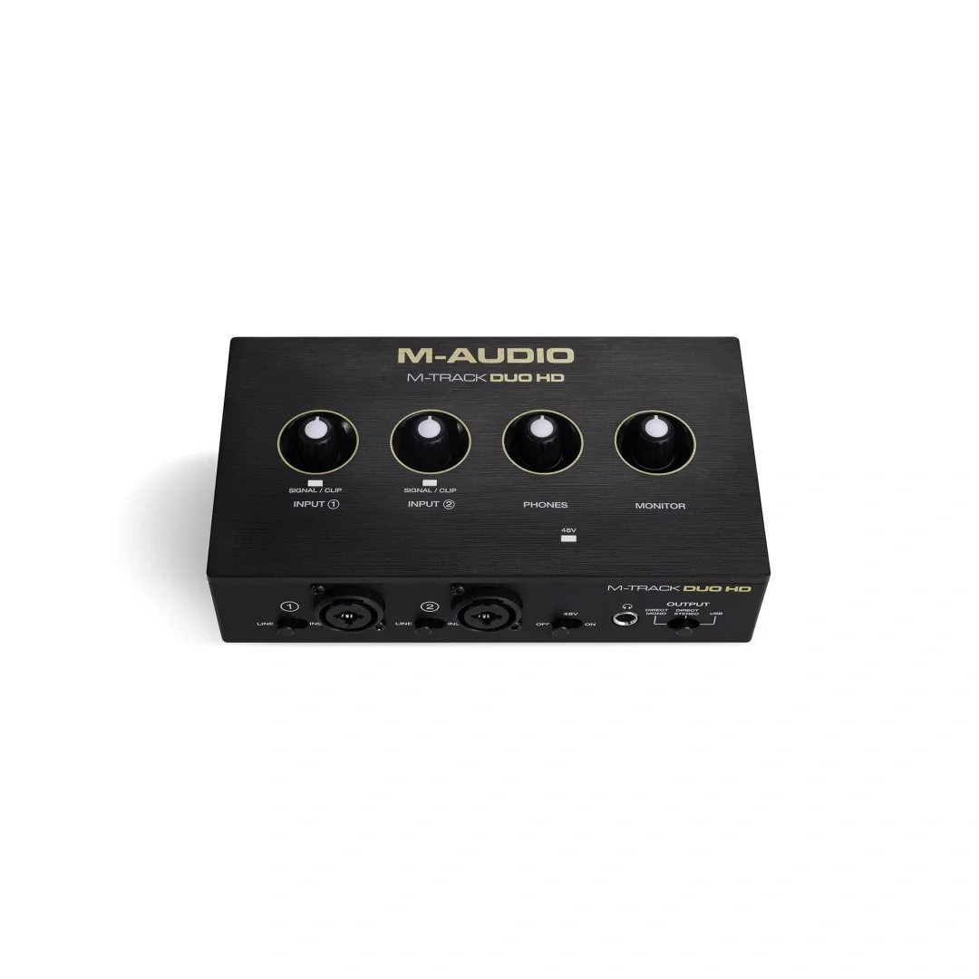 M-Audio M-Track Duo HD Producer Pack Stüdyo kayıt paketi