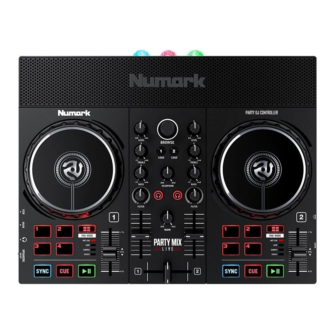 Numark Party Mix Live Bundle PartyMix Live ve HF-175 paketi