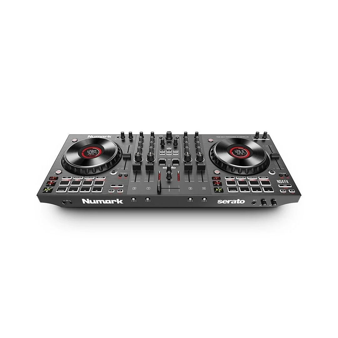Numark NS4FX Yeni Nesil 4-Kanal, Renkli ekranlı Serato DJ kontroller