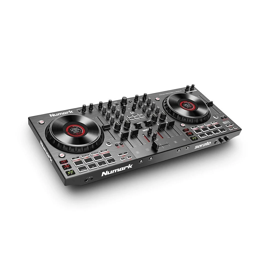 Numark NS4FX - (Kutusu Hasarlı) Yeni Nesil 4-Kanal, Renkli ekranlı Serato DJ kontroller