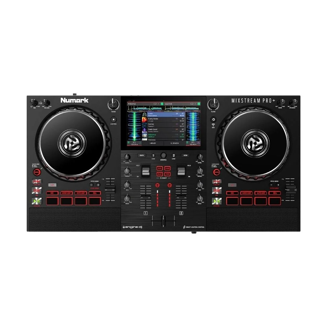 Numark Mixstream Pro + (Kutusu Hasarlı) 2 kanal, Standalone, Hoparlörlü Streaming DJ Kontroller