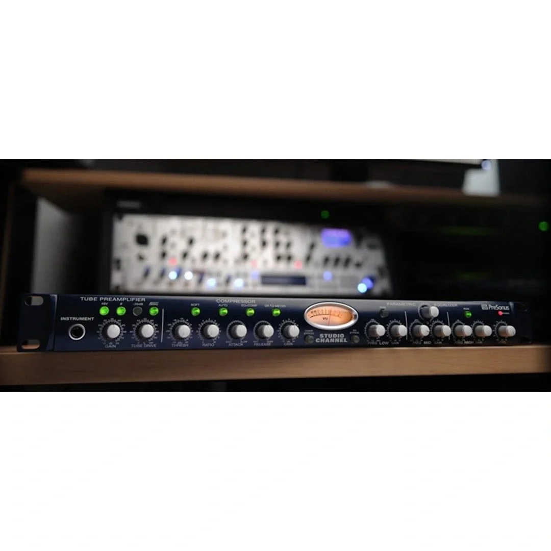 PreSonus Studio kanal Tek Kanal Tüplü Preampli / Compressor / Equalizer