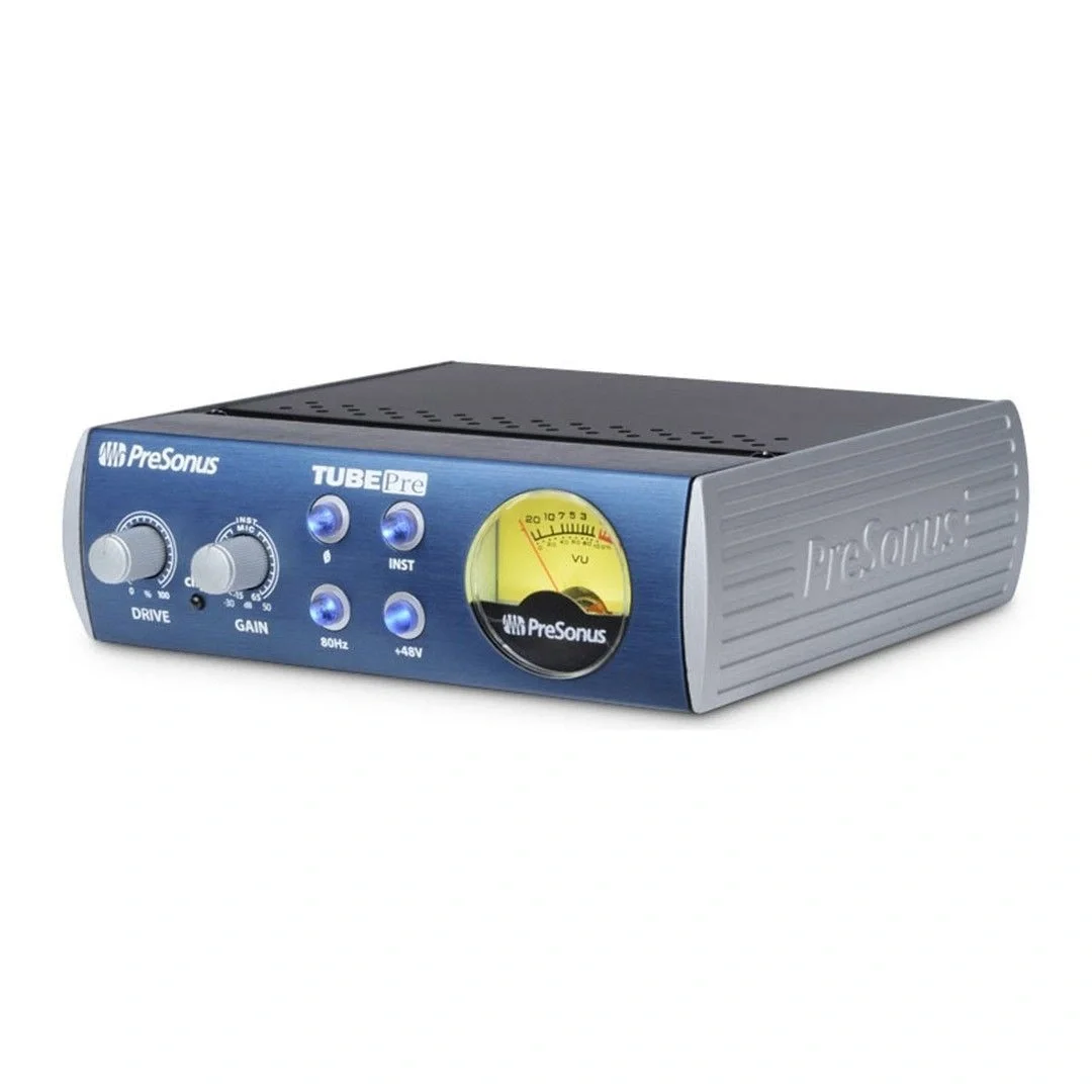 PreSonus TubePre V2 Tüplü mono mikrofon preamp (Yeni Sürüm)