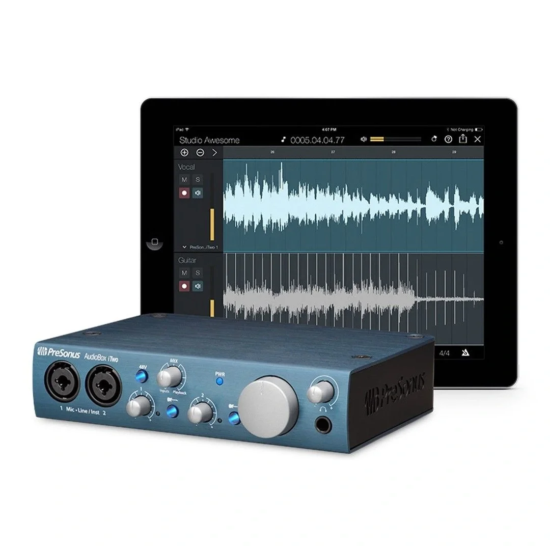 PreSonus AudioBox iTwo Yeni nesil 2 Giriş /Çıkış USB 2.0 ses kartı