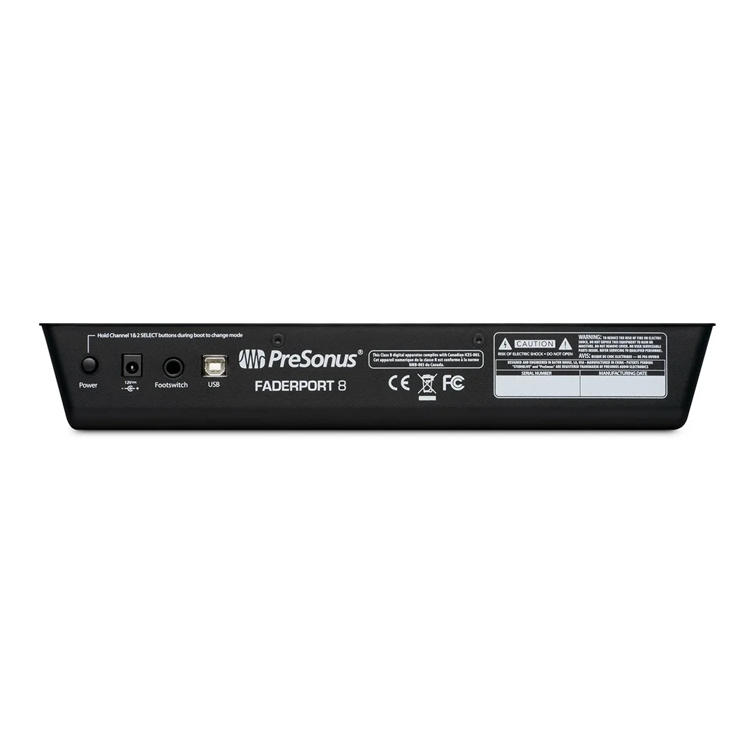 PreSonus FaderPort 8 DAW`lar için 8 motorize fader`li transport remote