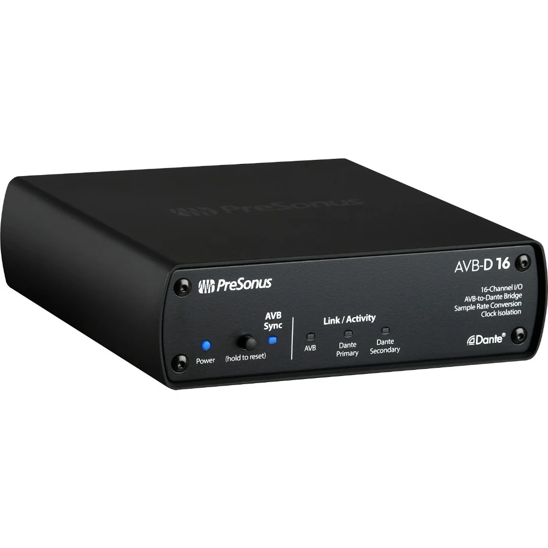 PreSonus AVB-D16 AVB / Dante Network Switch/Bridge