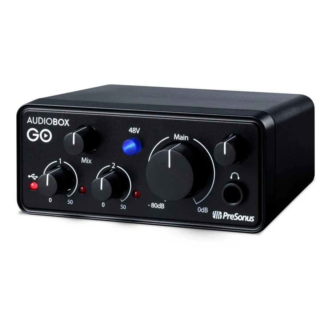 PreSonus AudioBox GO Ultra kompakt, 2x2 mobil ses kartı