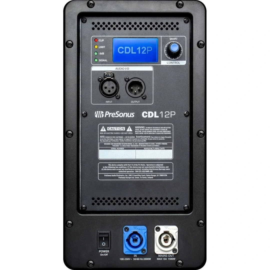 PreSonus CDL12P 12" Constant Directivity Aktif Sahne Hoparlörü