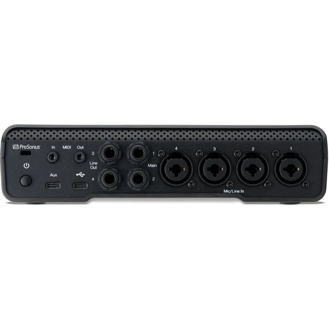 PreSonus Quantum ES 4 USB-C Ses Kartı 4 x 4, 24-bit / 192 kHz Ses Kartı + 6-Aylık Studio One+ Üyeliği