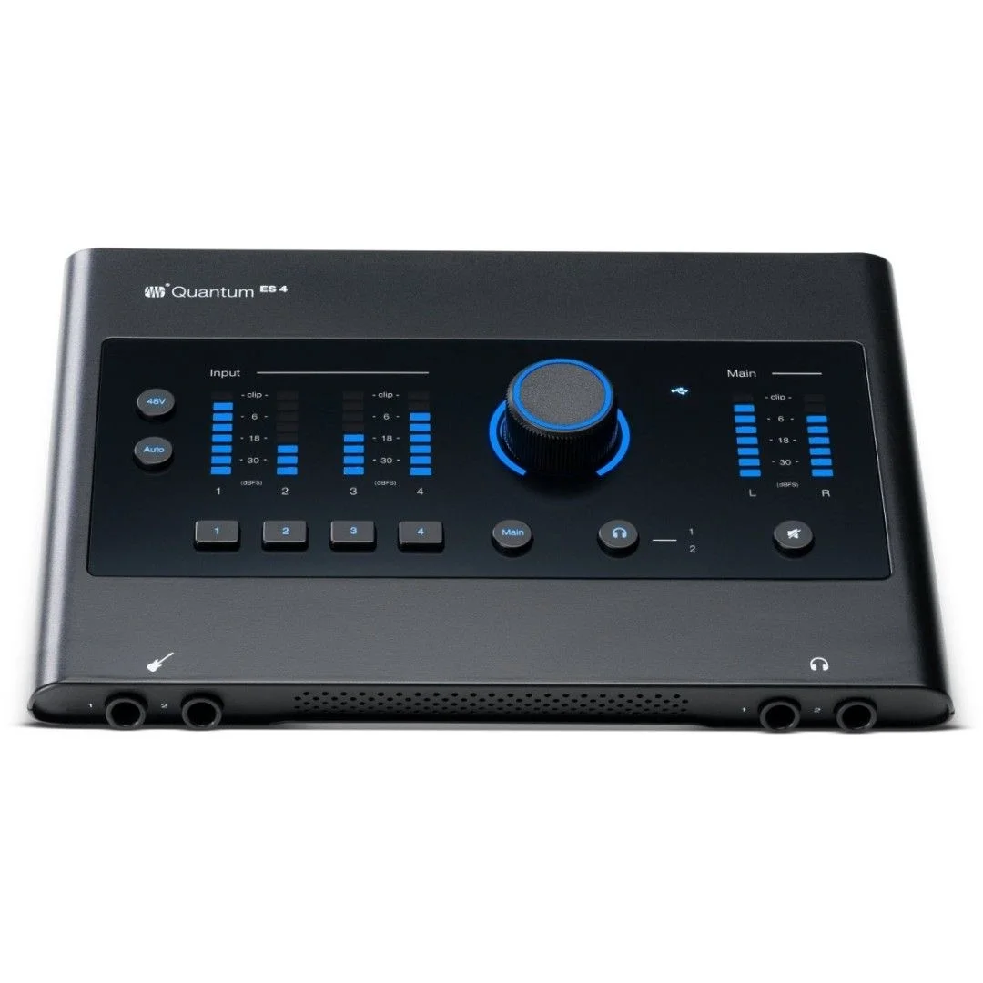 PreSonus Quantum ES 4 USB-C Ses Kartı 4 x 4, 24-bit / 192 kHz Ses Kartı + 6-Aylık Studio One+ Üyeliği