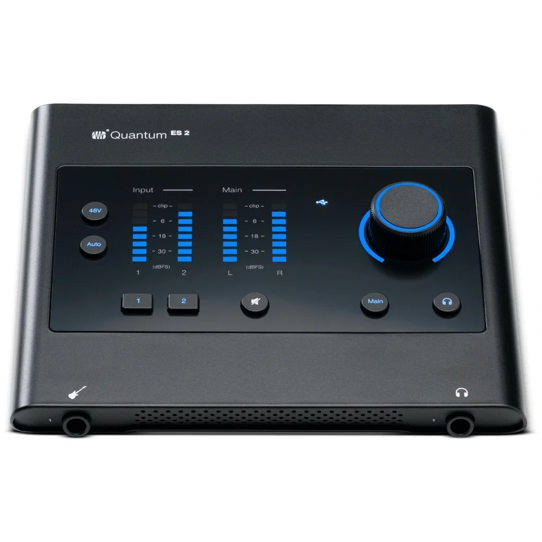 PreSonus Quantum ES Ultimate Bundle Profesyonel Kayıt Seti (Ses kartı, Kulaklık, Mikrofon, Hoparlör ve Yazılım)
