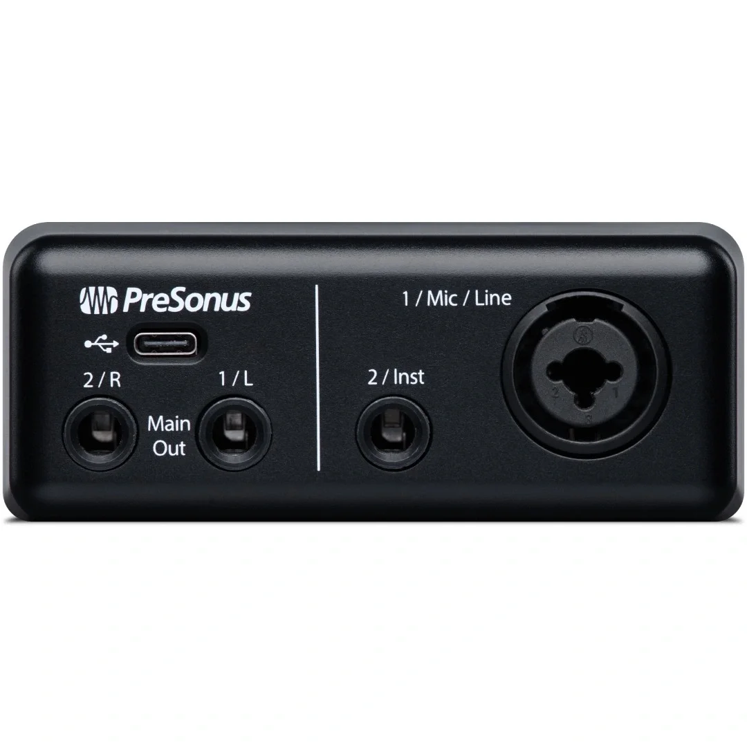 PreSonus AudioBox GO Creator Bundle Ses Kartı, Kulaklık ve Mikrofon İçeren Yeni Nesil Başlangıç Paketi.