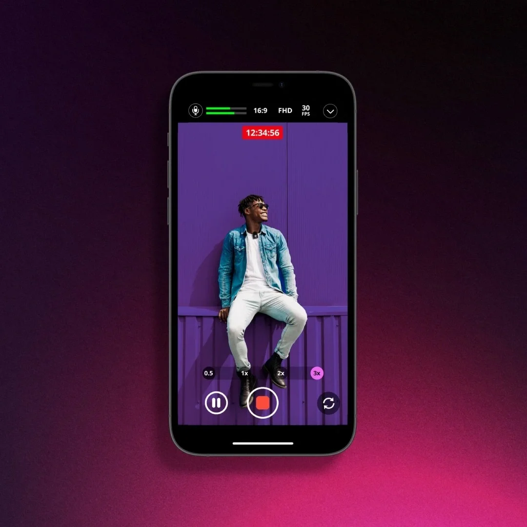 RODE RODE Capture Pro Video ve Audio Kayıt Uygulaması Seçili RODE Mikrofonlar İçin Ücretsiz Aplikasyon (iOS)