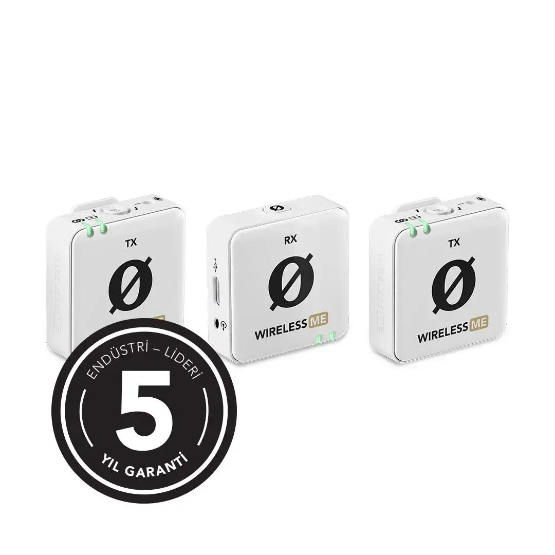 RODE Wireless ME Dual İki Vericili Kompakt Kablosuz Mikrofon Sistemi