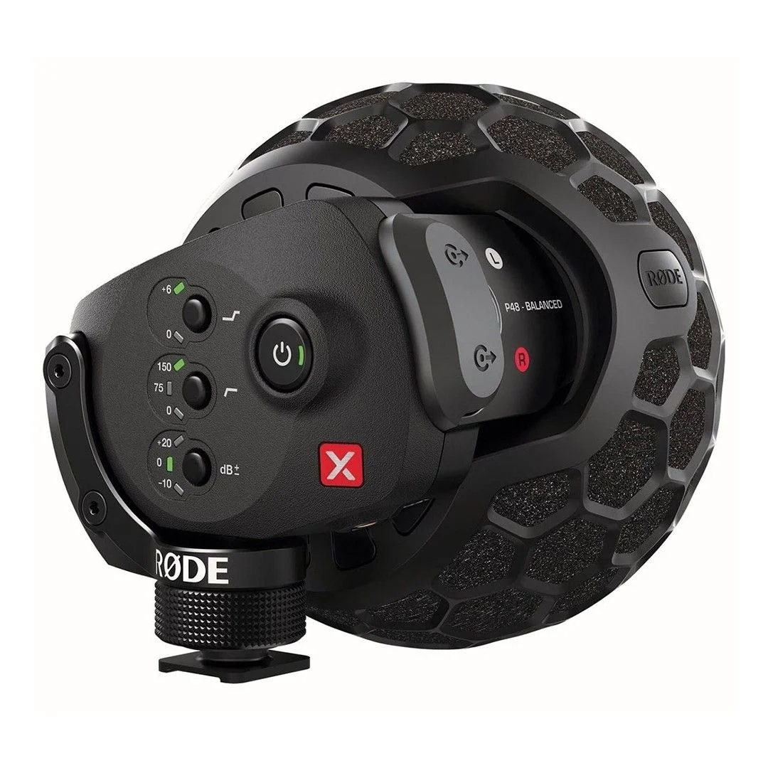 RODE Stereo VideoMic X Broadcast Kalitesinde Stereo On-Camera Mikrofon