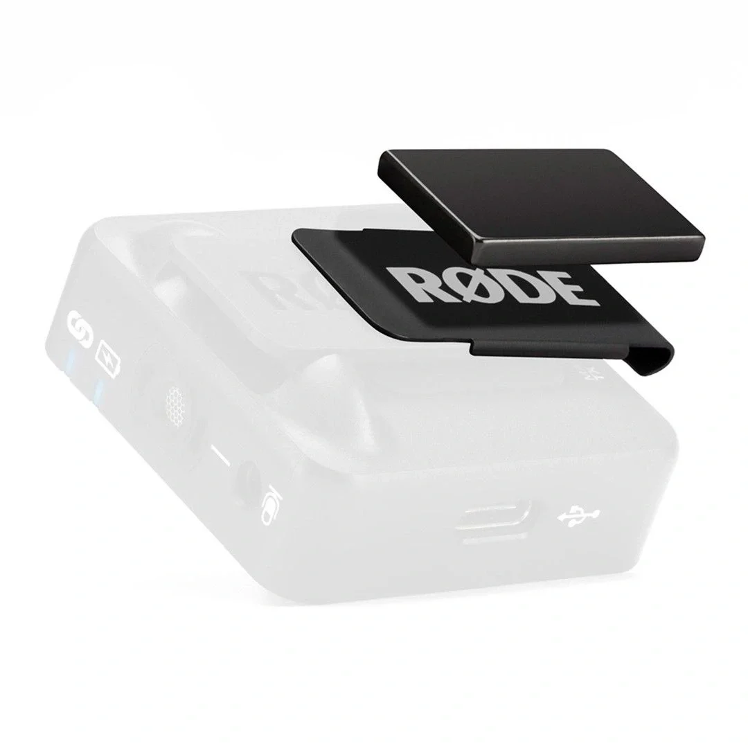 RODE MagClip GO Wireless Go için manyetik clip sistemi