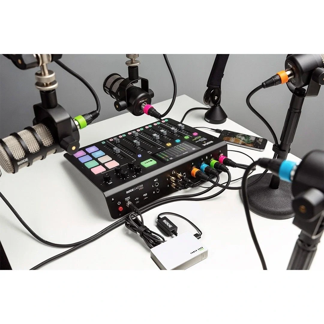 RODE RODECaster Pro Aksesuar Paketi | Rodecaster Pro için tasarlanmış 3 ayrı aksesuardan oluşan paket