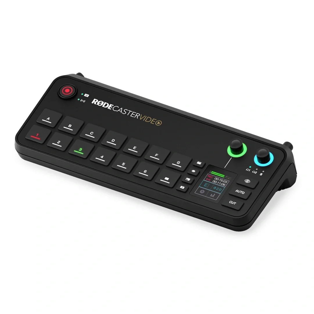 RODE RODECaster Video Gelişmiş Video ve Ses Prodüksiyon Konsolu
